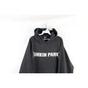 Maglietta Nera Linkin Park Hybrid Theory 2001 Vintage - Gildan 5000 Taglie S-5XL